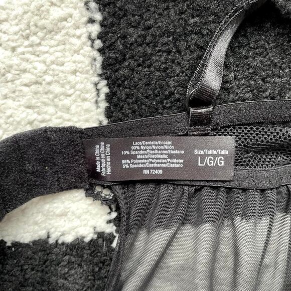 NWT Black Babydoll Slip L - Picture 4 of 4